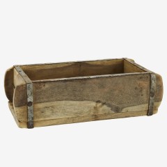 RE-USED WOODEN BRICK MOULD NATURAL 